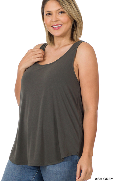Zenana Perfect Tanktop- PLUS