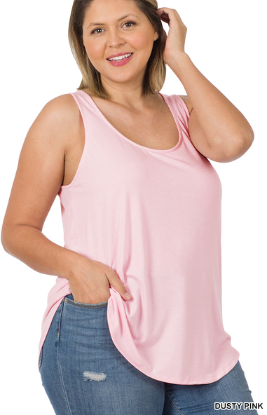 Zenana Perfect Tanktop- PLUS